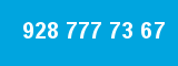 928 777 73 67